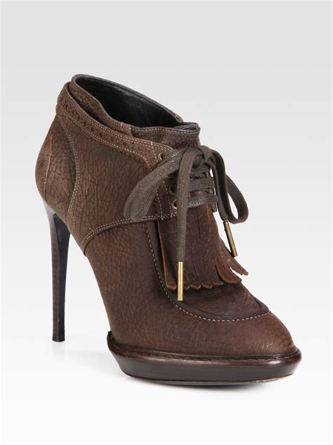 burberry prorsum leather ankle boots|Women’s Designer Boots .